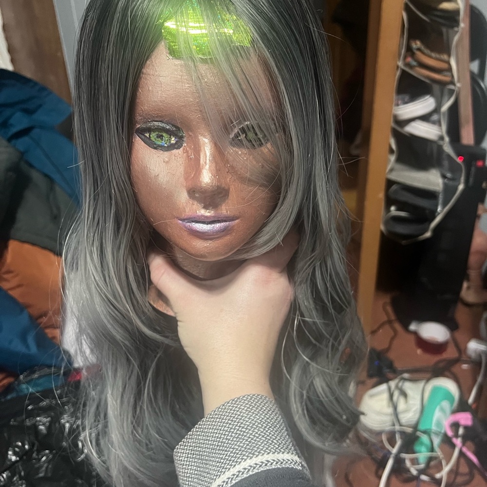 Gray Ombre Wig